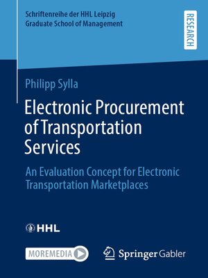 cover image of Electronic Procurement of Transportation Services